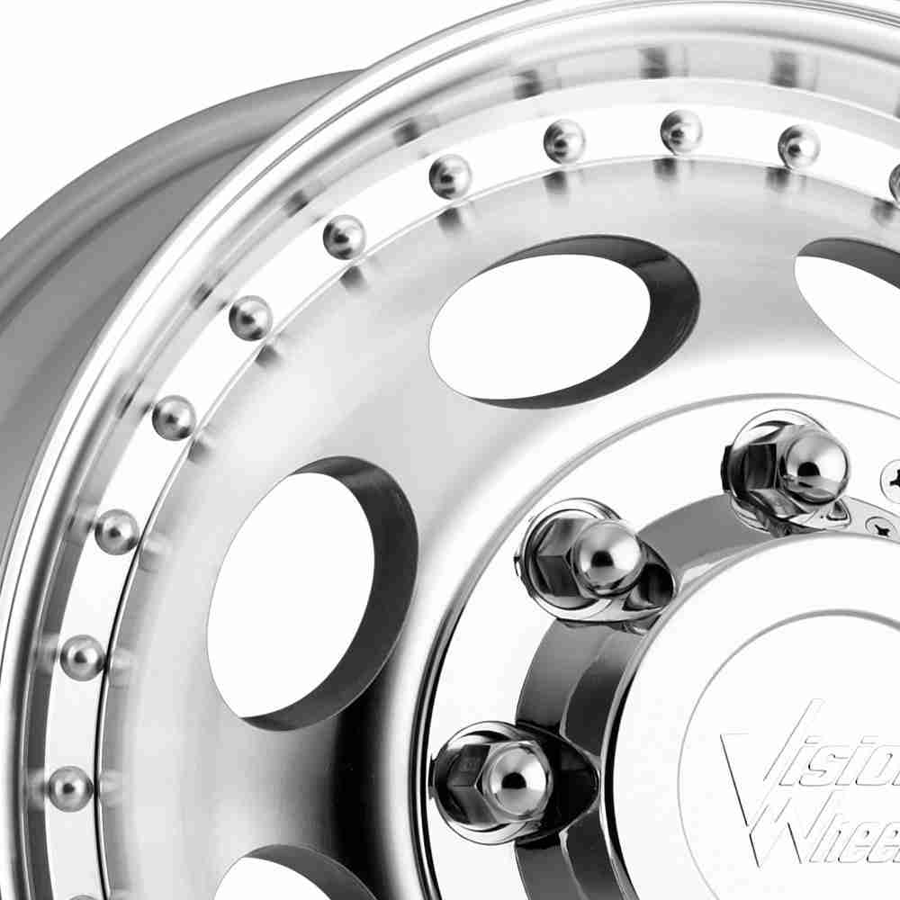 VISION® - 181 HAULER DUALLIE Machined with Clear Powder Coating